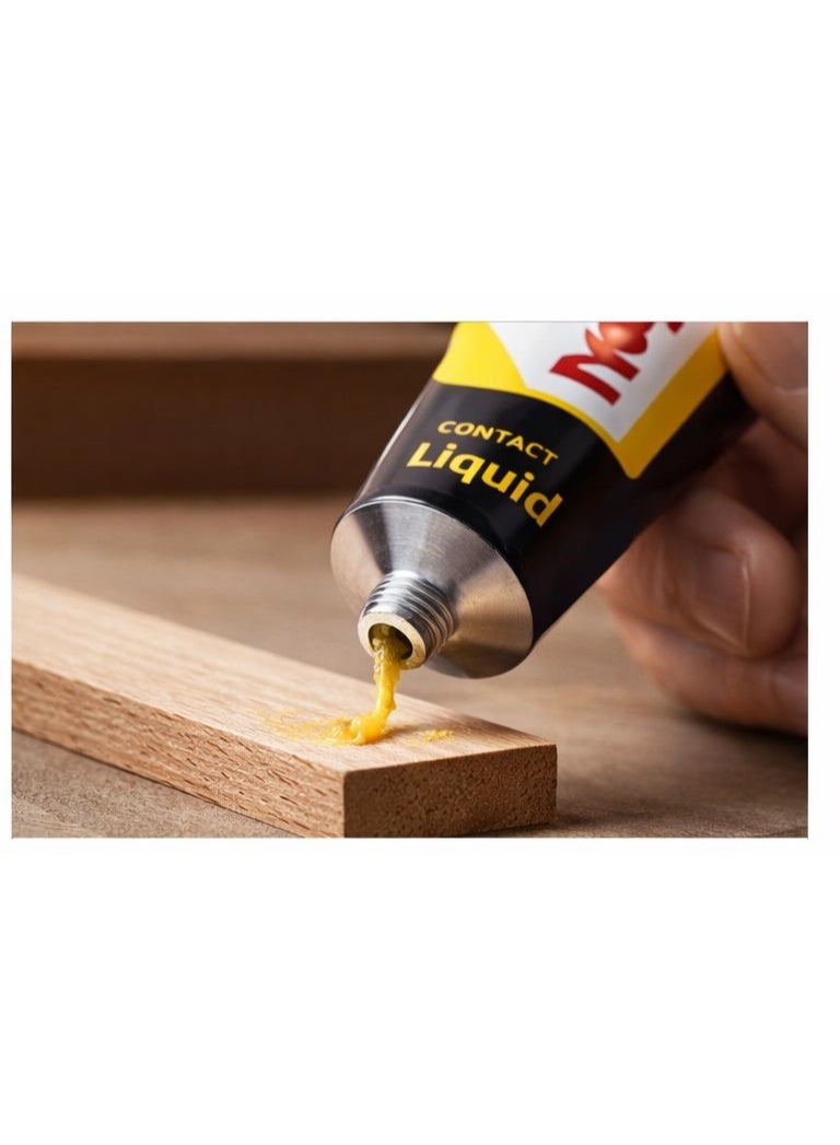 Pattex High-Strength Liquid Contact Adhesive for Home and Industrial Use – Fast and Durable Bonding for Wood, Leather, Metal, and Plastic - Image 2